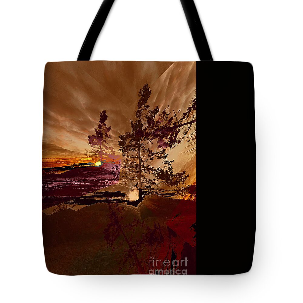Tree Tote Bag featuring the photograph Sechelt Tree 5 by Elaine Hunter