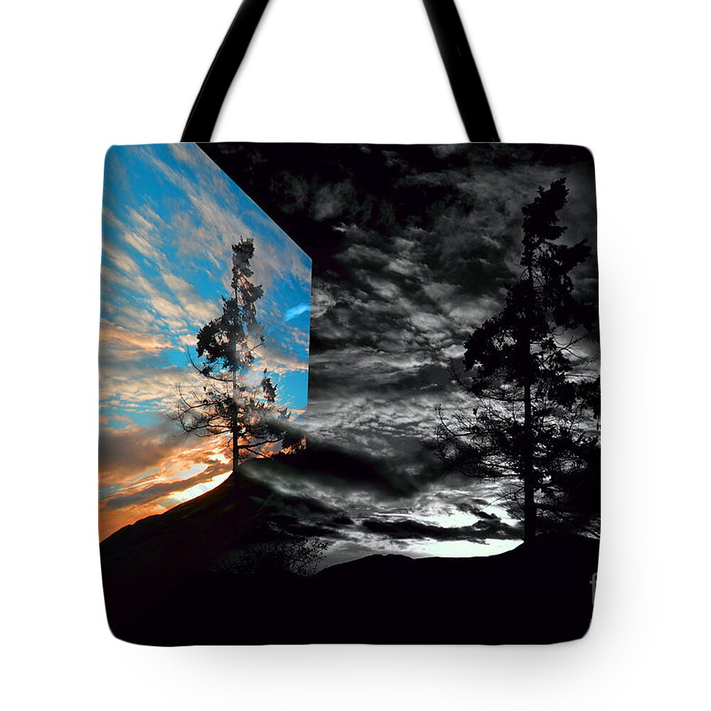 Tree Tote Bag featuring the photograph Sechelt Tree Series 3 by Elaine Hunter