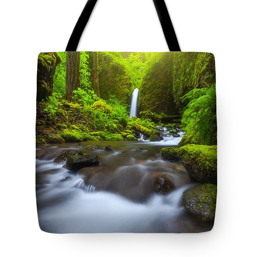 Oregon Tote Bag featuring the photograph Seclusion by Darren White