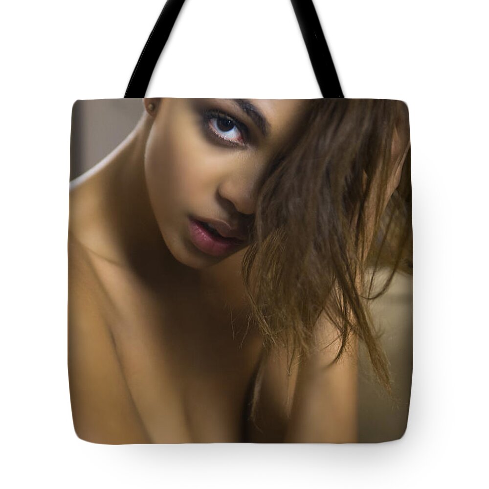 Tote Bag featuring the photograph Seduction by simplicity by Stephen Vann