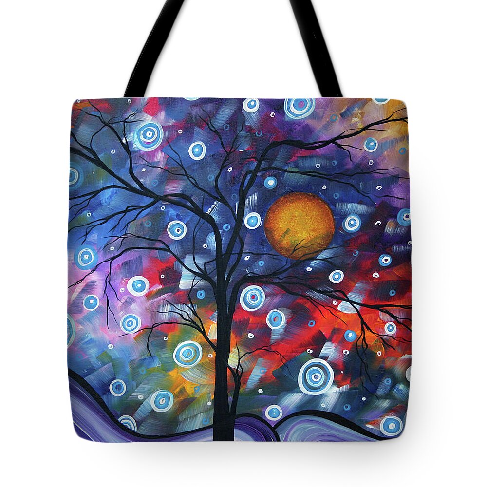 112310 Tote Bag featuring the painting See the Beauty by Megan Aroon