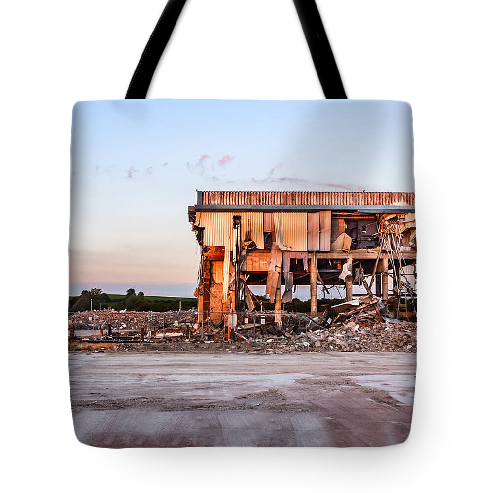 Ashby Tote Bag featuring the photograph Seen Better Days by Nick Bywater