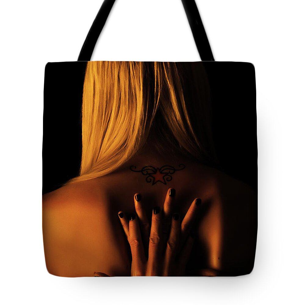 Artistic Photographs Tote Bag featuring the photograph Self assurance by Robert WK Clark