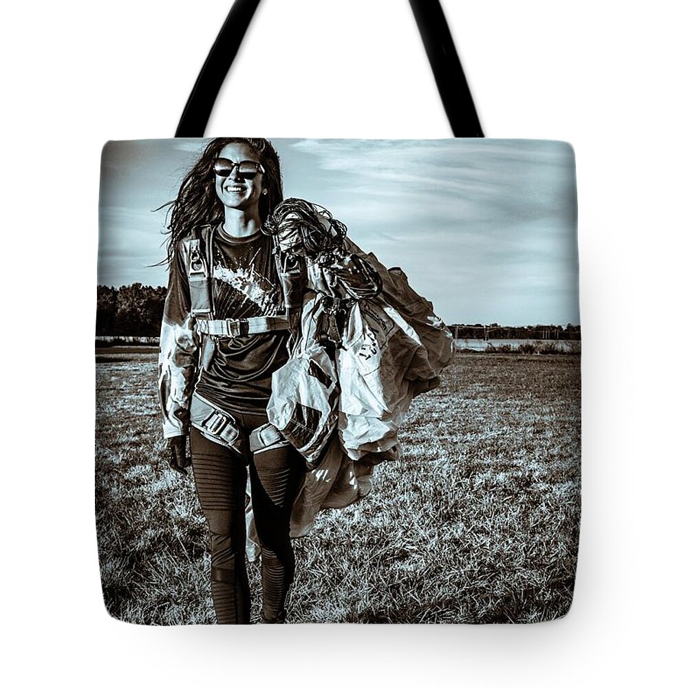 Sepia Tote Bag featuring the photograph Sepia Brooke by Larkin's Balcony Photography
