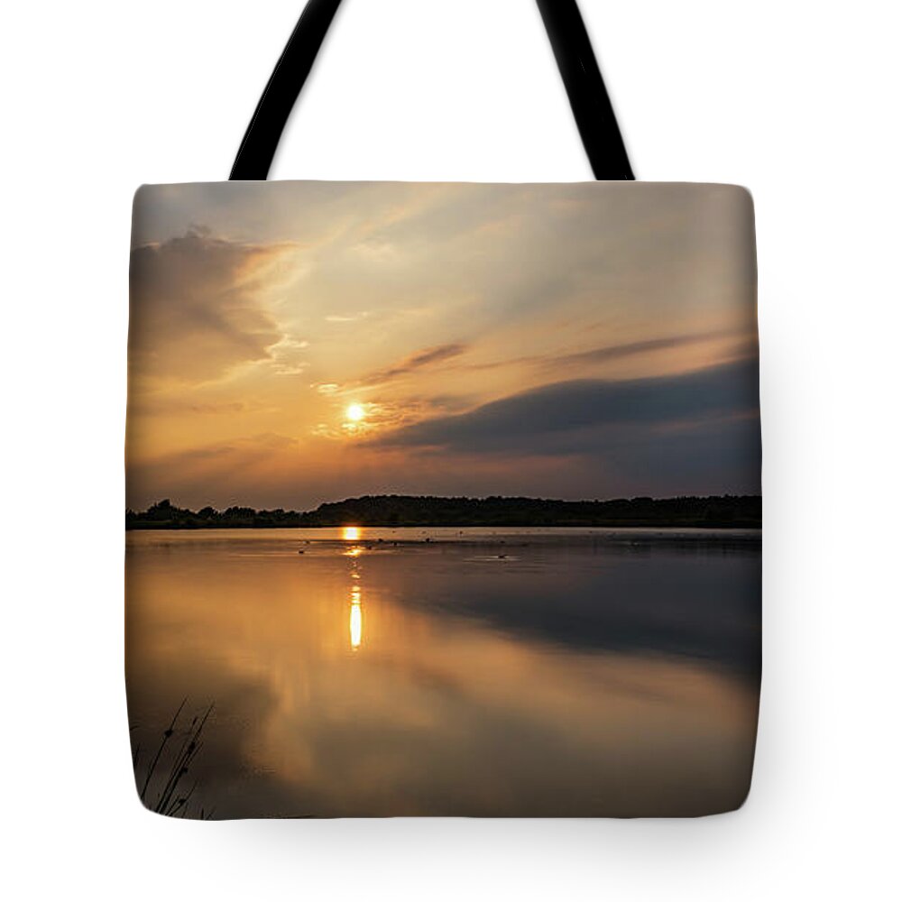 Serenity Tote Bag featuring the photograph Serenity by Nick Bywater