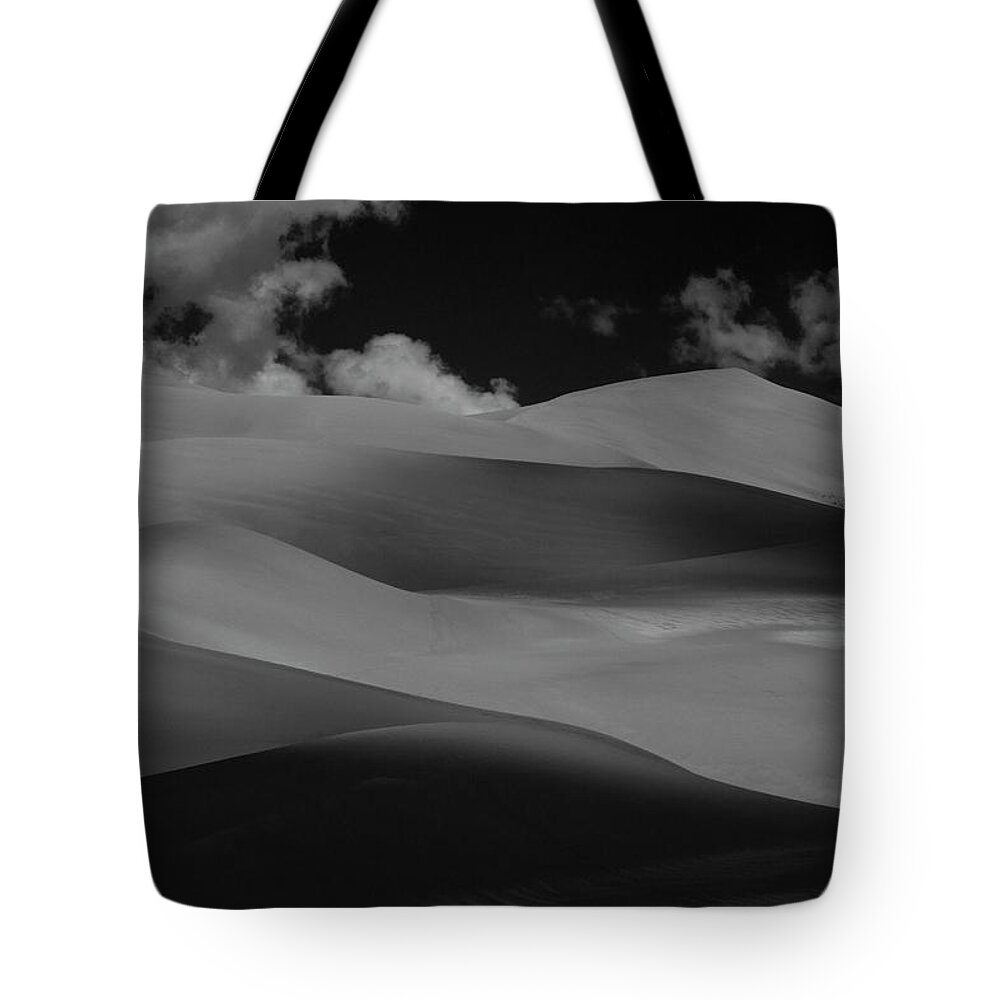 Clouds Tote Bag featuring the photograph Shades of Sand by Brian Duram