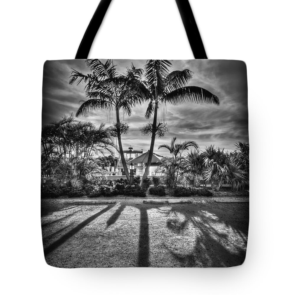 Boca Grande Tote Bag featuring the photograph Shadow Waltz by Evelina Kremsdorf