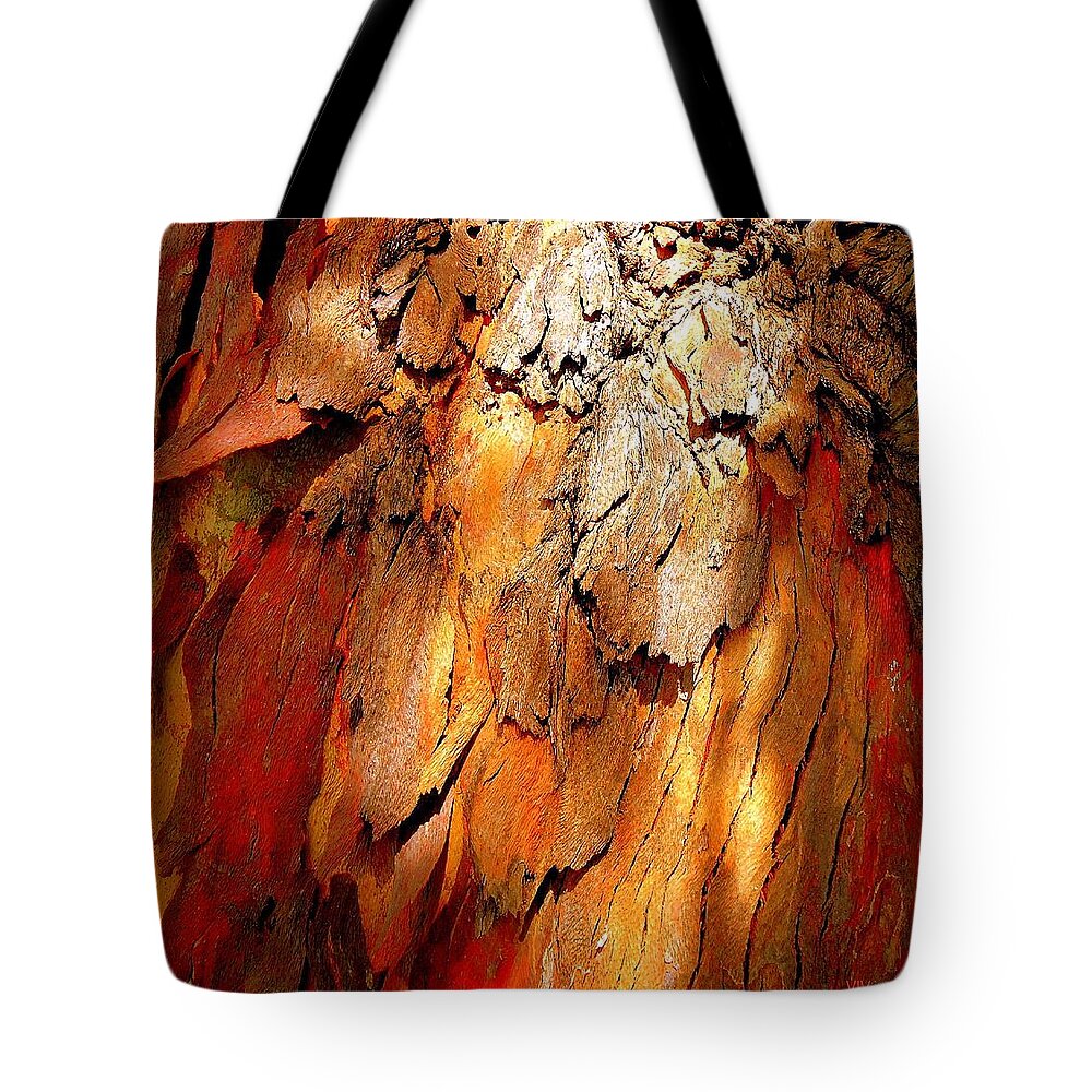 Texture Tote Bag featuring the photograph Shadowplay by VIVA Anderson