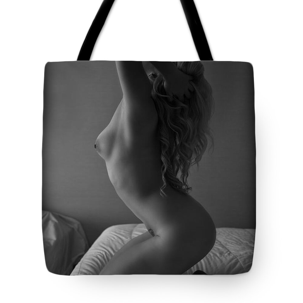 Glamor Tote Bag featuring the photograph Shadows and Curves by Rick Berk