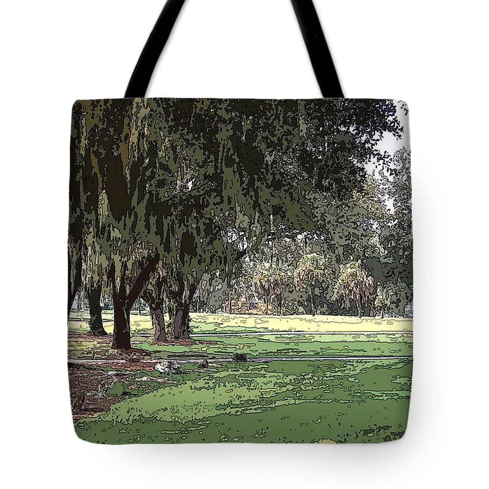 Landscape Tote Bag featuring the photograph Shady Grove by James Rentz