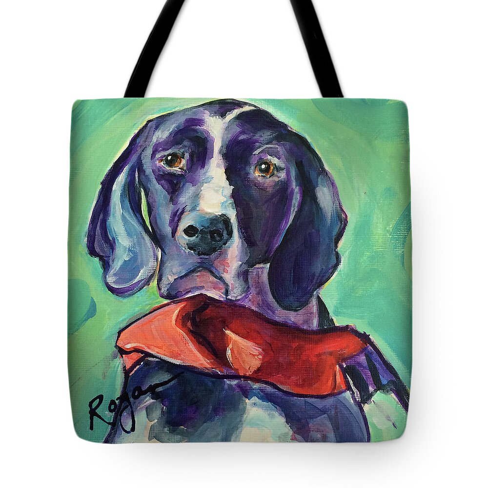  Tote Bag featuring the painting Shannon by Judy Rogan