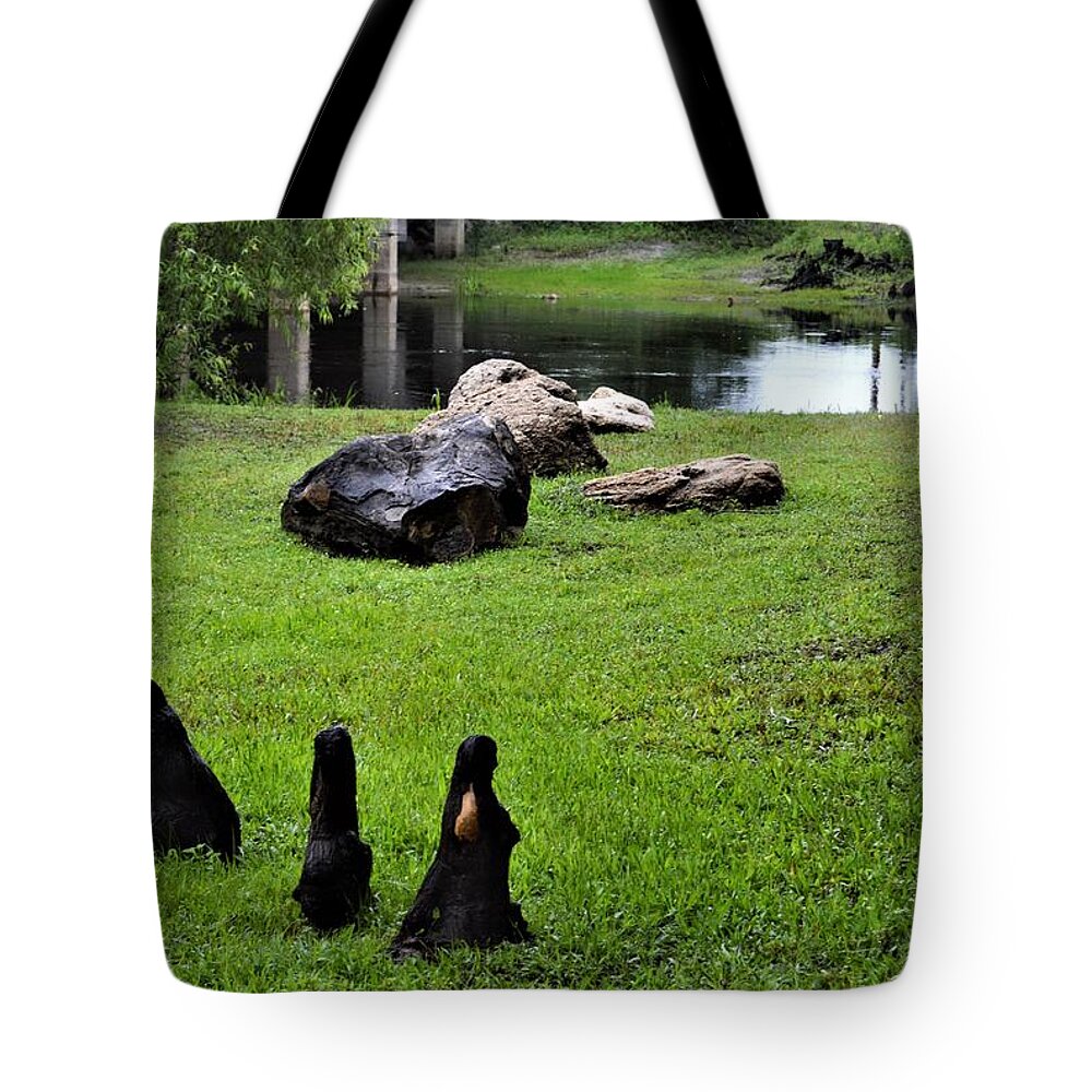 Shapes Tote Bag featuring the photograph Shapes,Light and Reflections by Warren Thompson