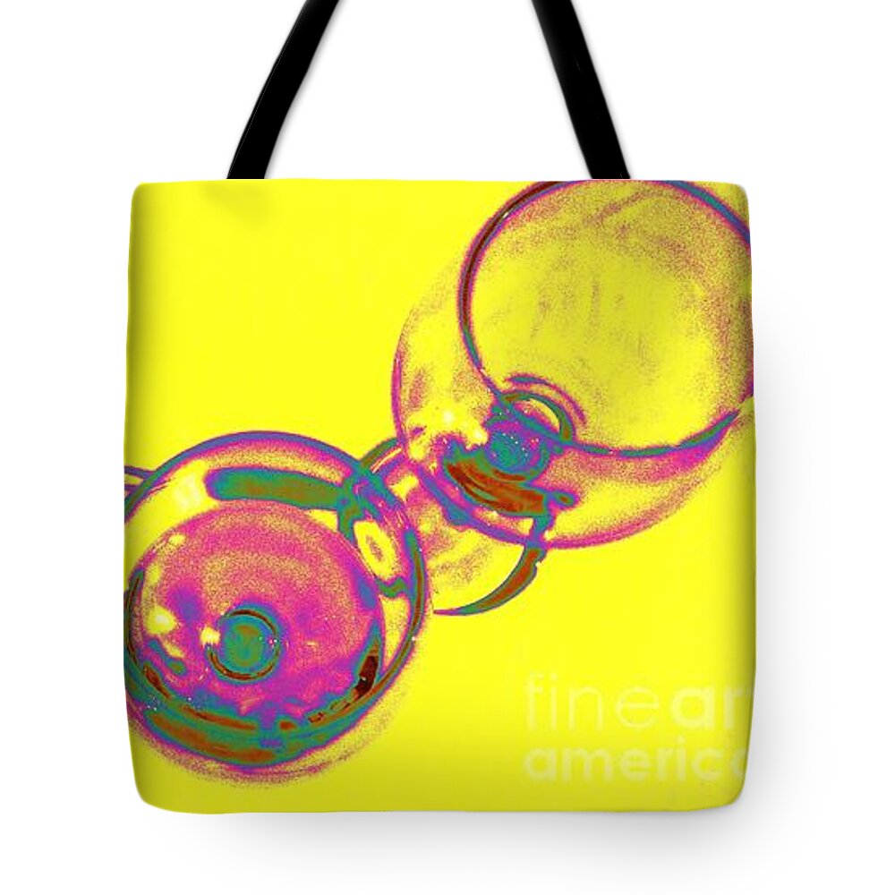 Yellow Tote Bag featuring the photograph Share a Glass of Sunshine by Barbie Corbett-Newmin