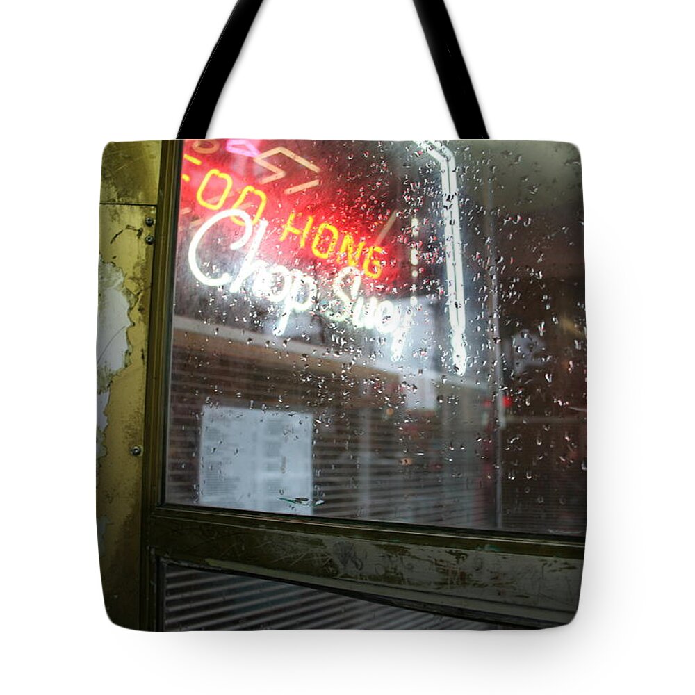 Urban Tote Bag featuring the photograph shelter by the Foo Hong by Kreddible Trout