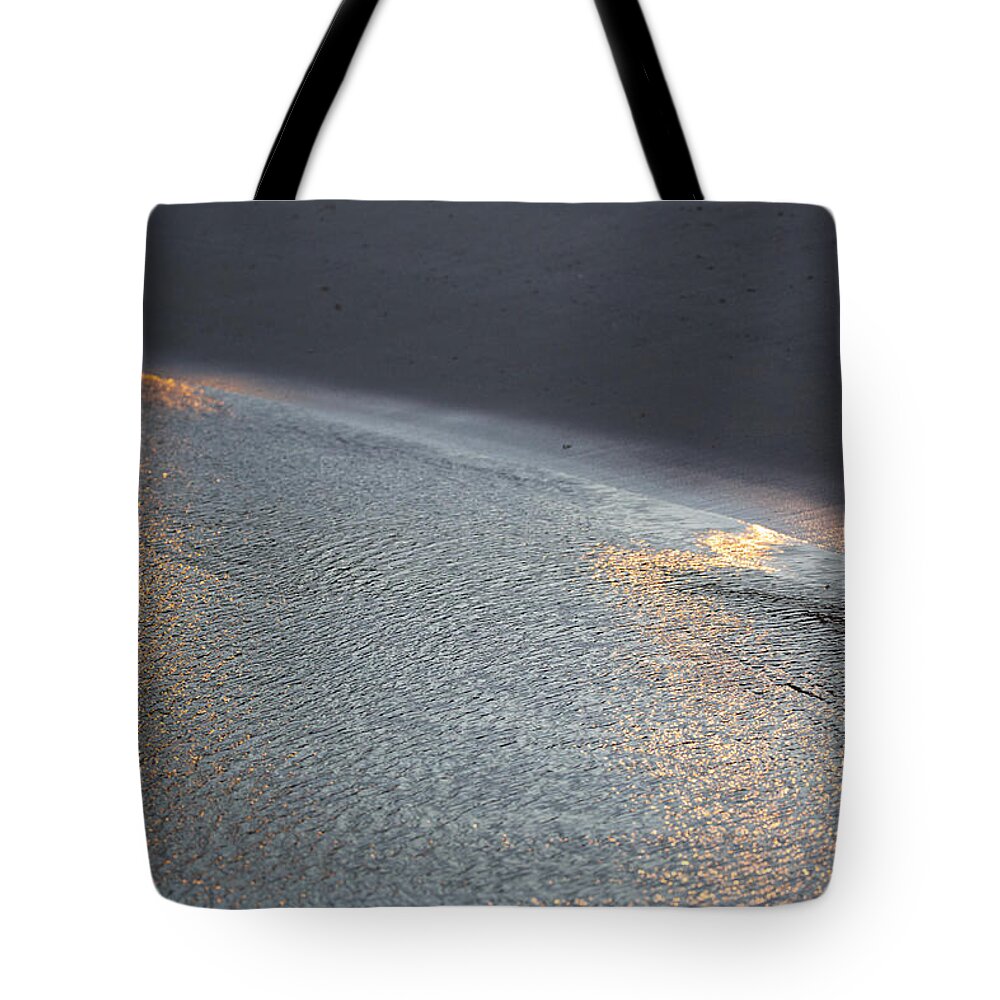 Water Tote Bag featuring the photograph Shimmer by Lara Morrison