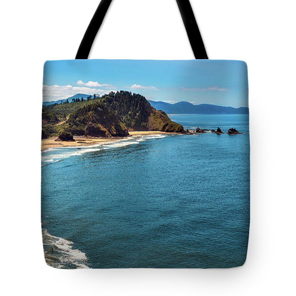 Arch Tote Bag featuring the photograph Short Beach, Oregon by John Hight