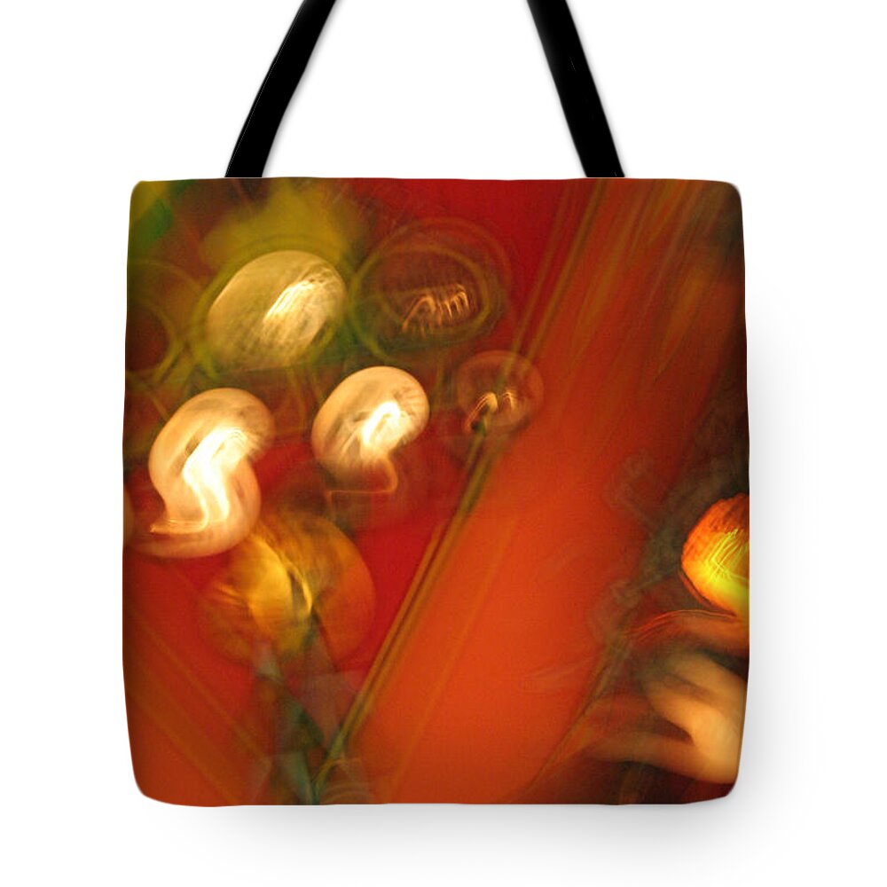 Abstract Tote Bag featuring the photograph Shwiggle by Ric Bascobert