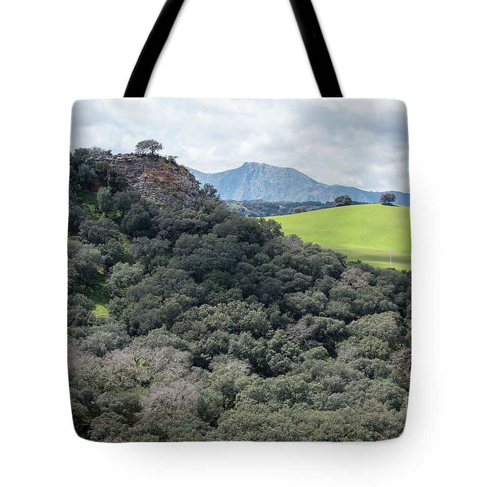 Sierra Tote Bag featuring the photograph Sierra Ronda, Andalucia Spain 2 by Perry Rodriguez