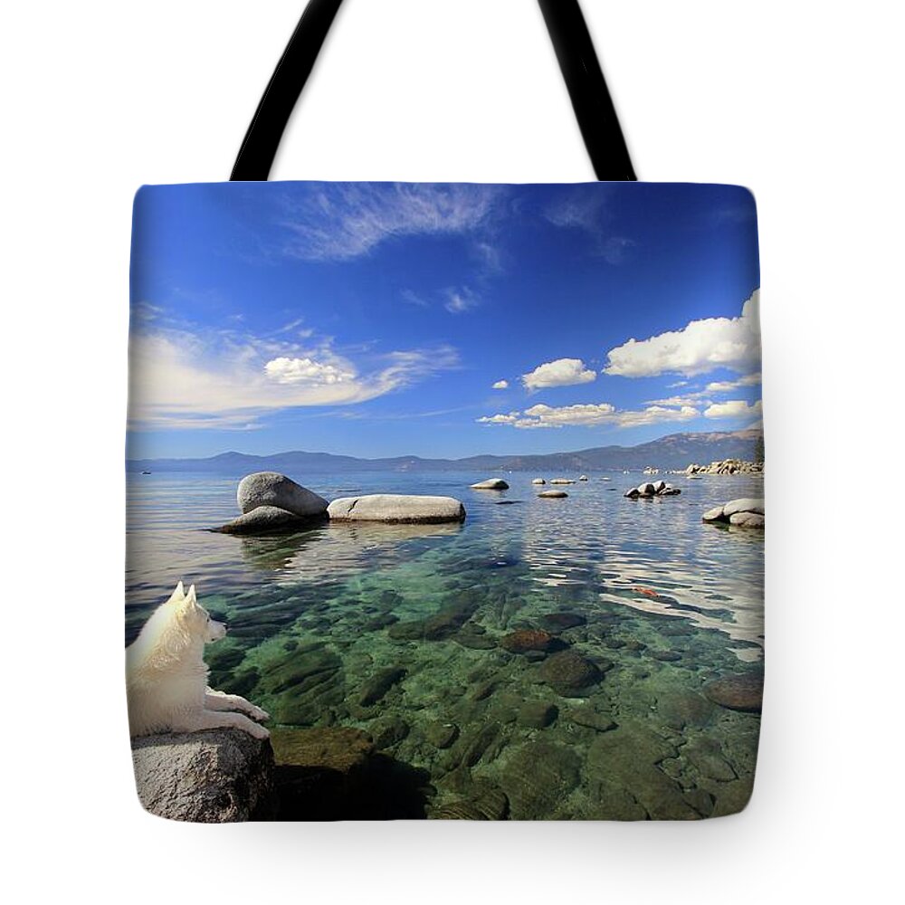 Lake Tahoe Tote Bag featuring the photograph Sierra Sphinx by Sean Sarsfield