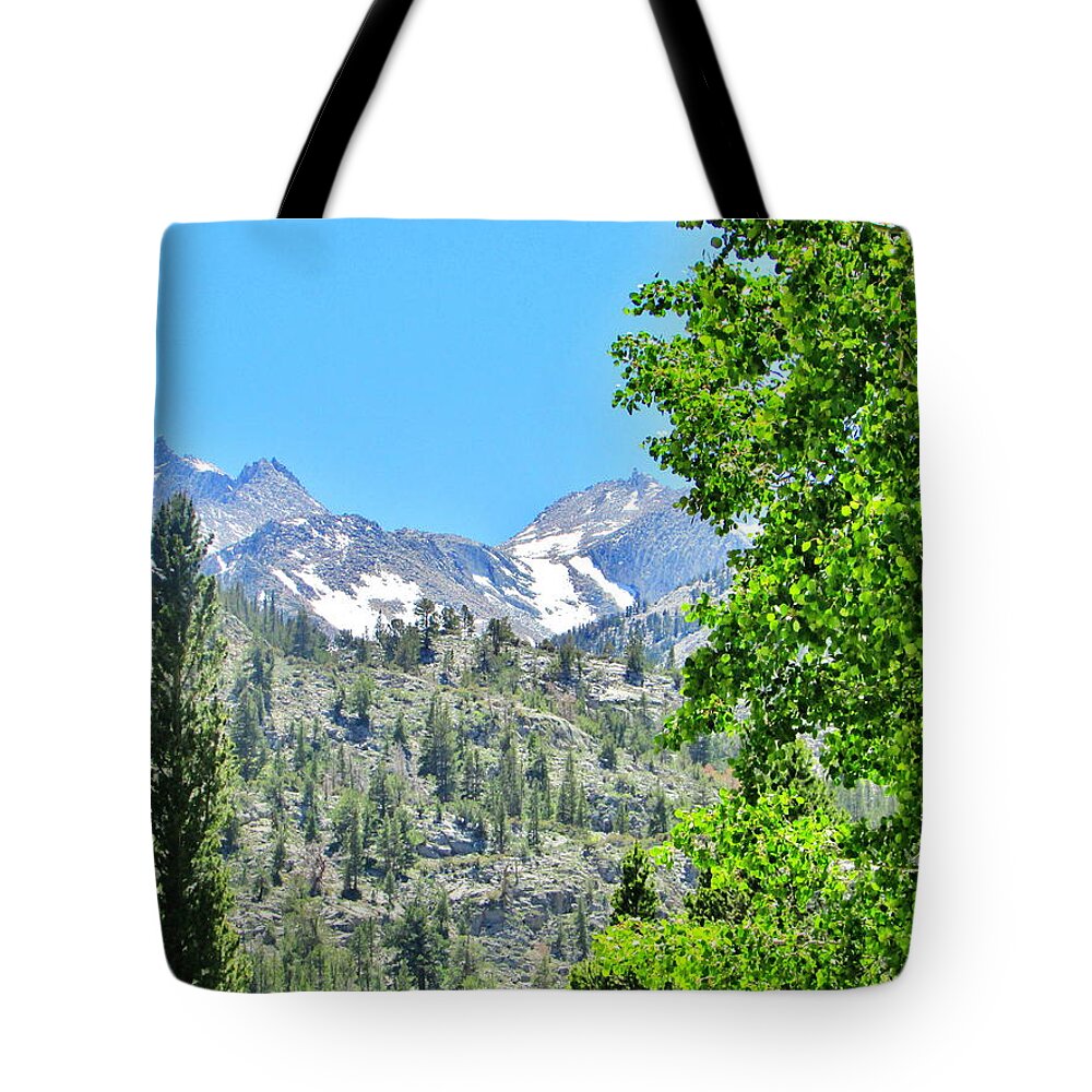 Sky Tote Bag featuring the photograph Sierra Summer by Marilyn Diaz