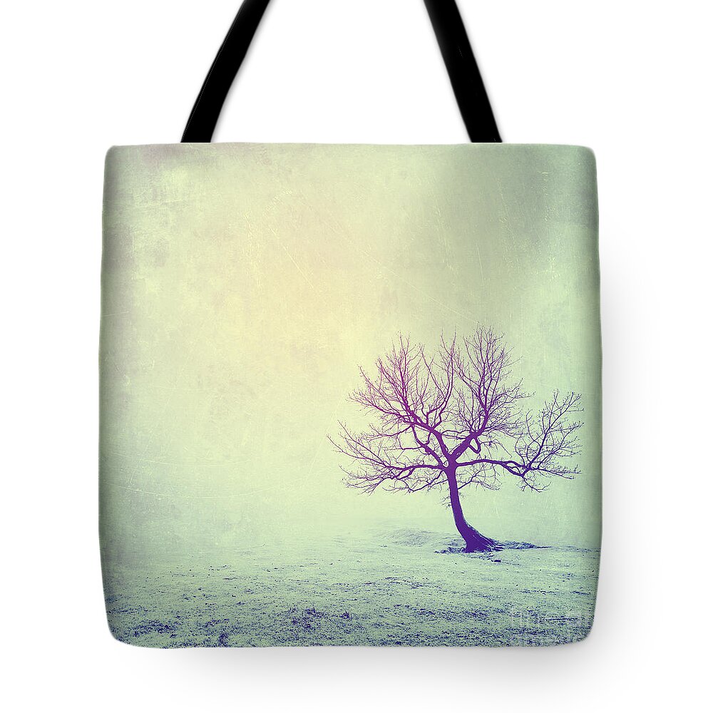 Tree Tote Bag featuring the photograph Silence to Chaos - 11t01 by Variance Collections