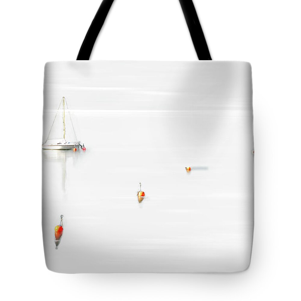 Sailing Tote Bag featuring the photograph Silent Sailing by Hannes Cmarits