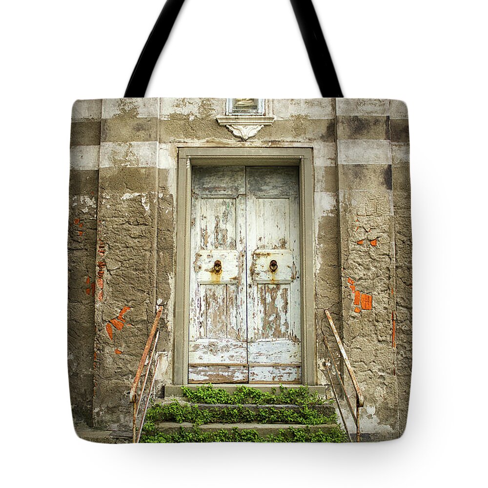 Doors Tote Bag featuring the photograph Silent Sanctuary by Becqi Sherman