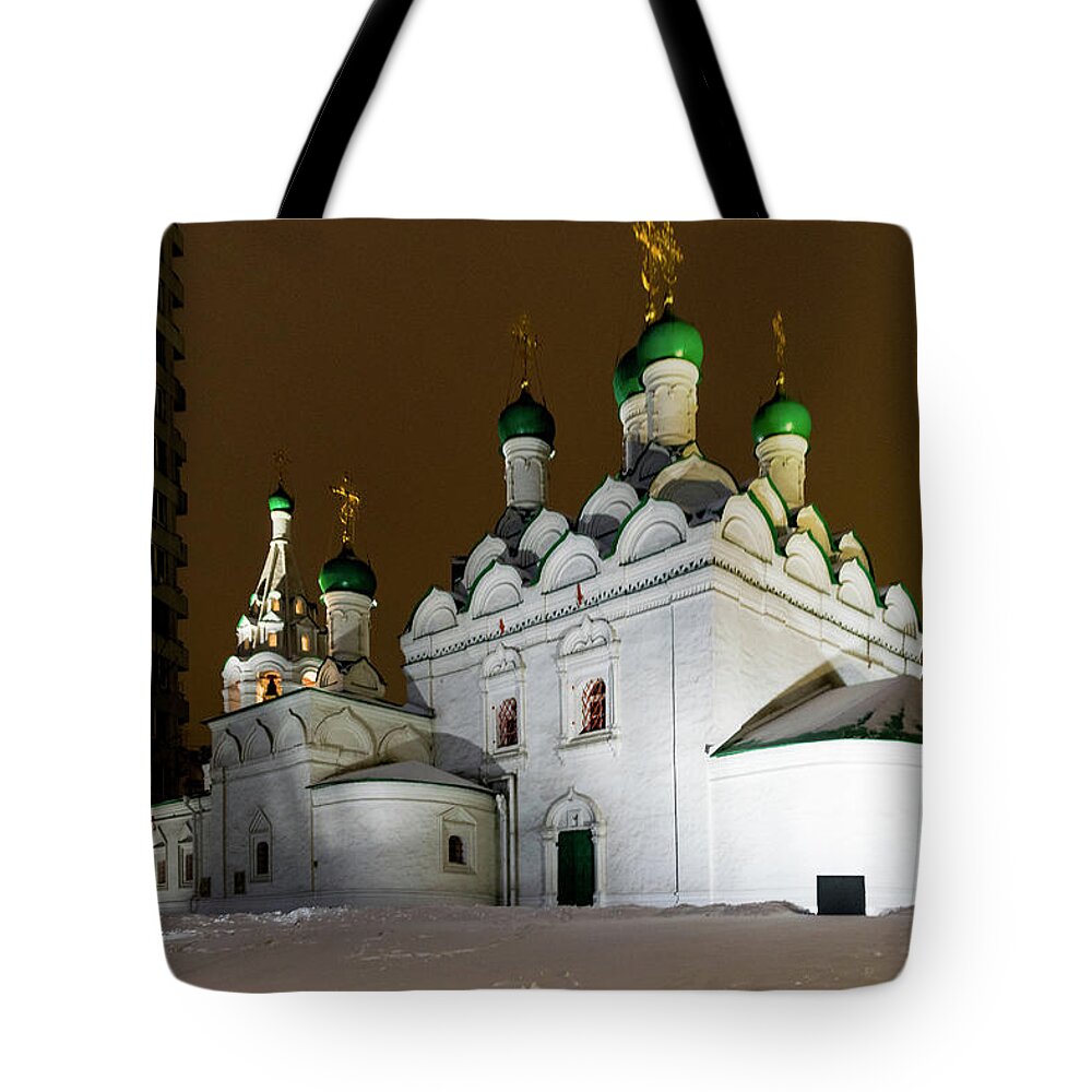 Simeon Stylites Church Tote Bag featuring the photograph Simeon Stylites Church by Steven Richman