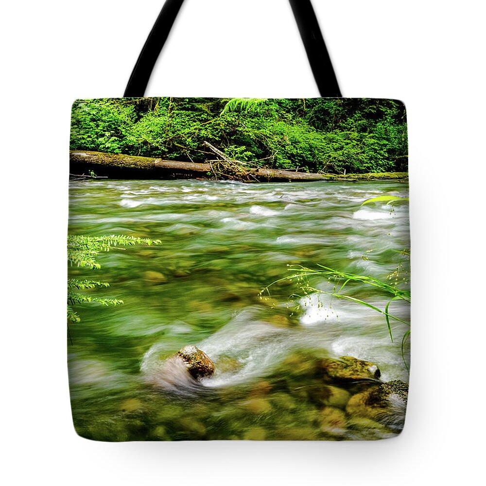 Water Tote Bag featuring the photograph Simple Things by Tim Dussault