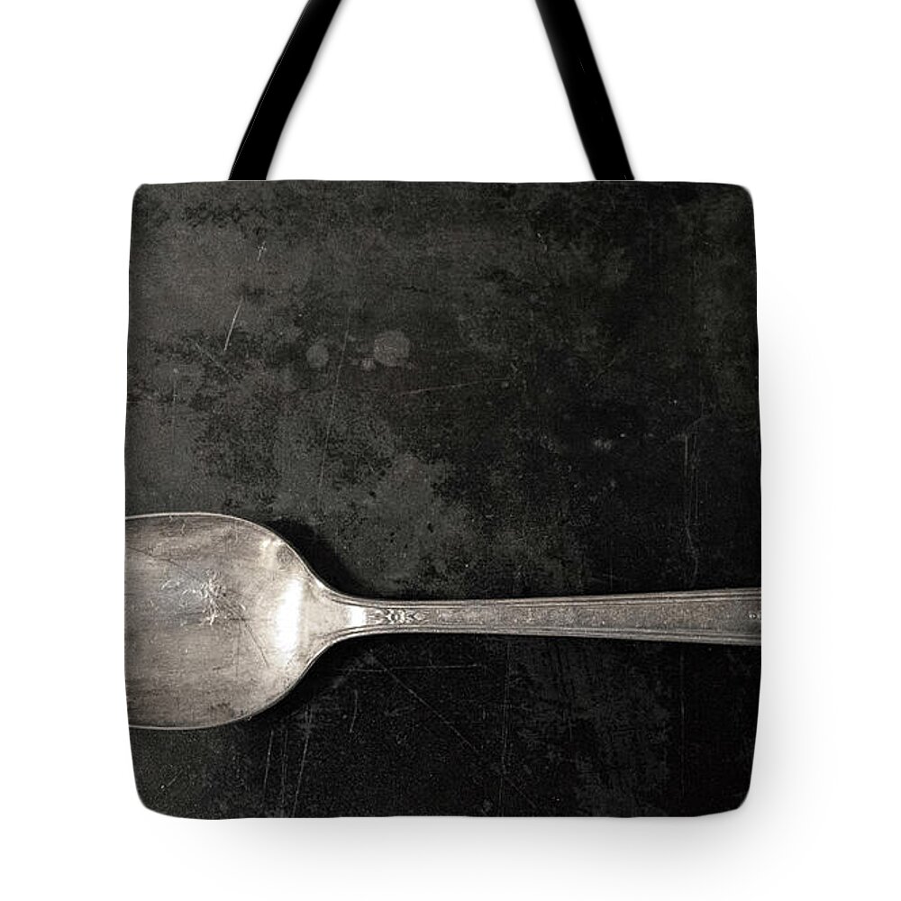 Spoon Tote Bag featuring the photograph Singularity by Holly Ross