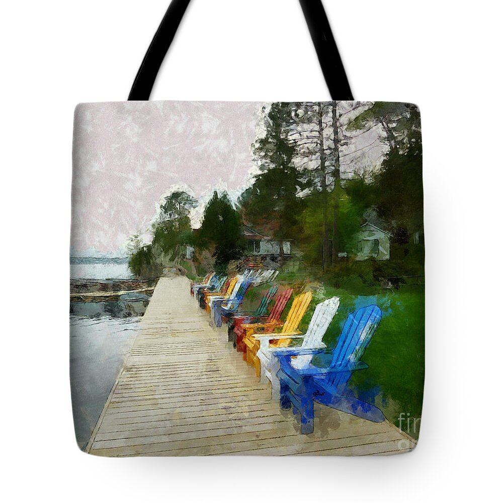 Cottage Tote Bag featuring the photograph Sitting Pretty by Claire Bull