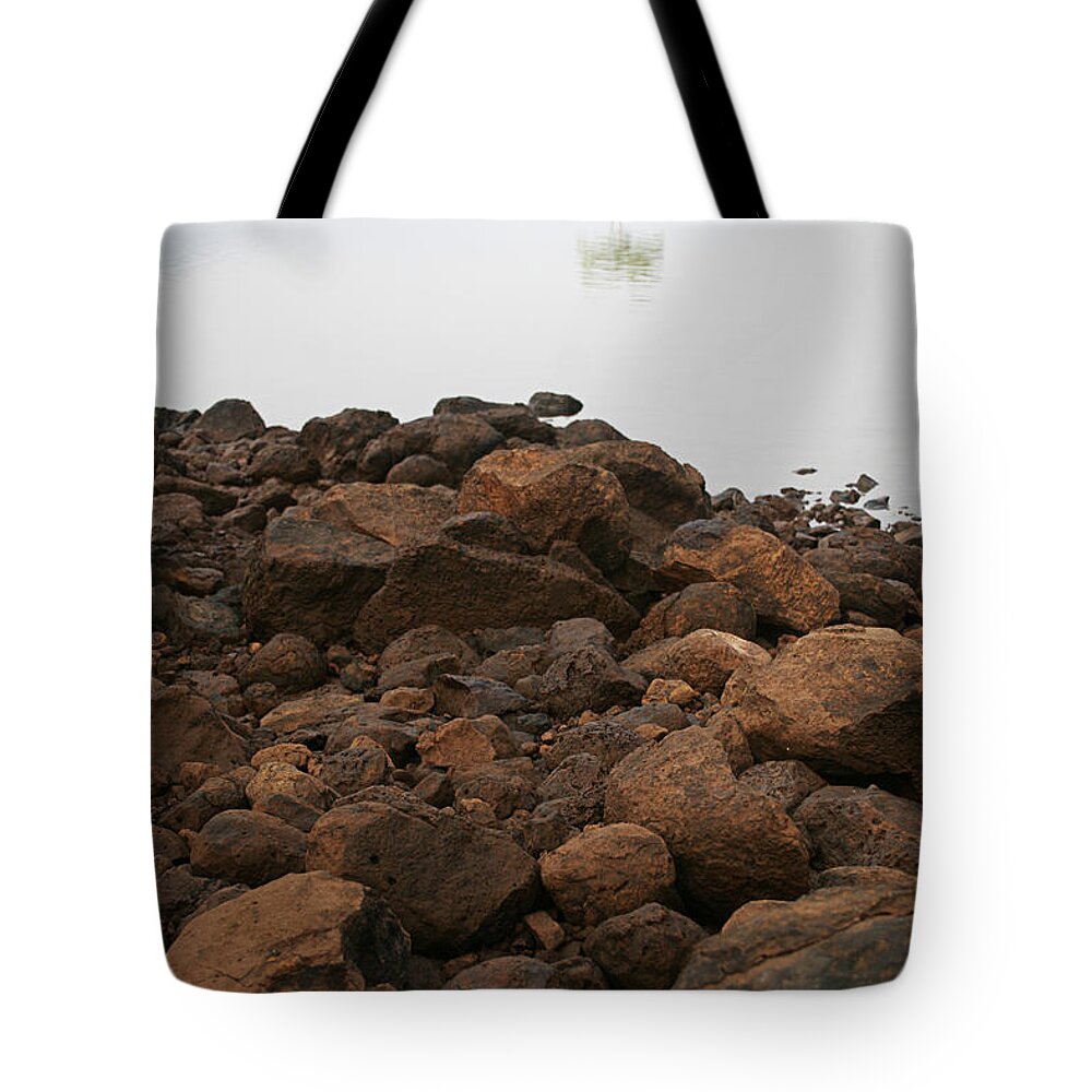 Serene Tote Bag featuring the photograph SKC 0775 Hard to Delicate by Sunil Kapadia