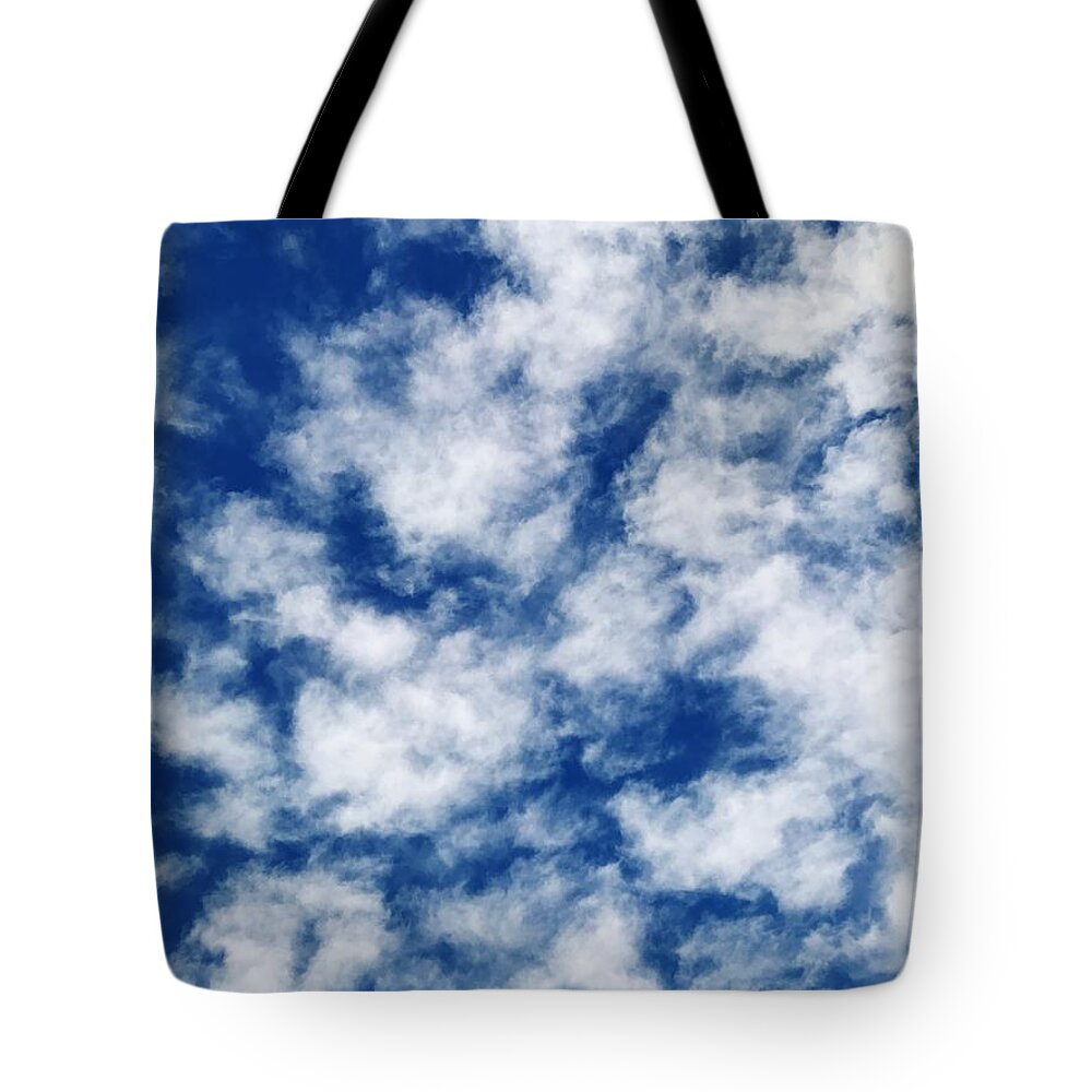 Sky Tote Bag featuring the photograph Sky Paint by Brad Hodges