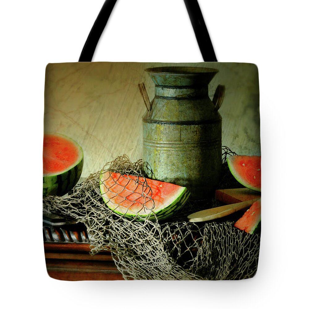 Classic Still Life Tote Bag featuring the photograph Slice of LIfe by Diana Angstadt