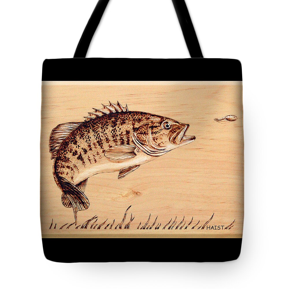 Small Mouth Bass Tote Bag