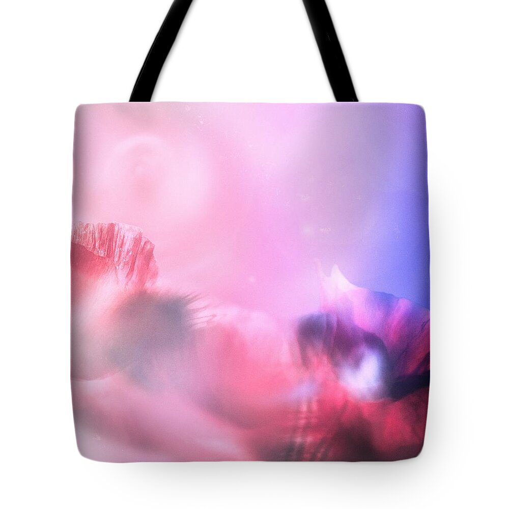 Poppy Tote Bag featuring the photograph Smell of Poppy by Jaroslav Buna
