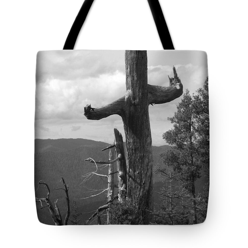 Snags Tote Bag featuring the photograph Snags RULE by Marie Neder