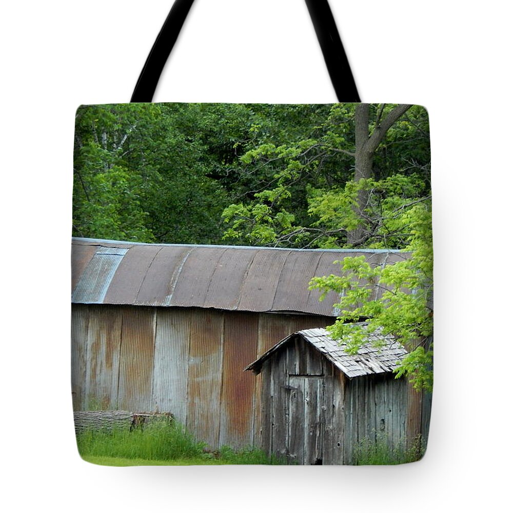 Spring Tote Bag featuring the photograph Snowcreek River by Wild Thing