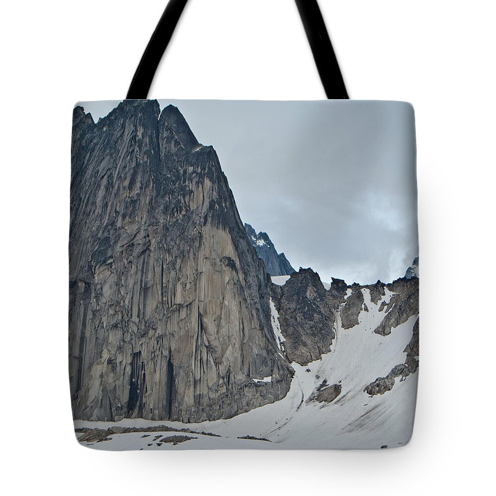 Spire Tote Bag featuring the photograph Snowpatch Col by Jedediah Hohf