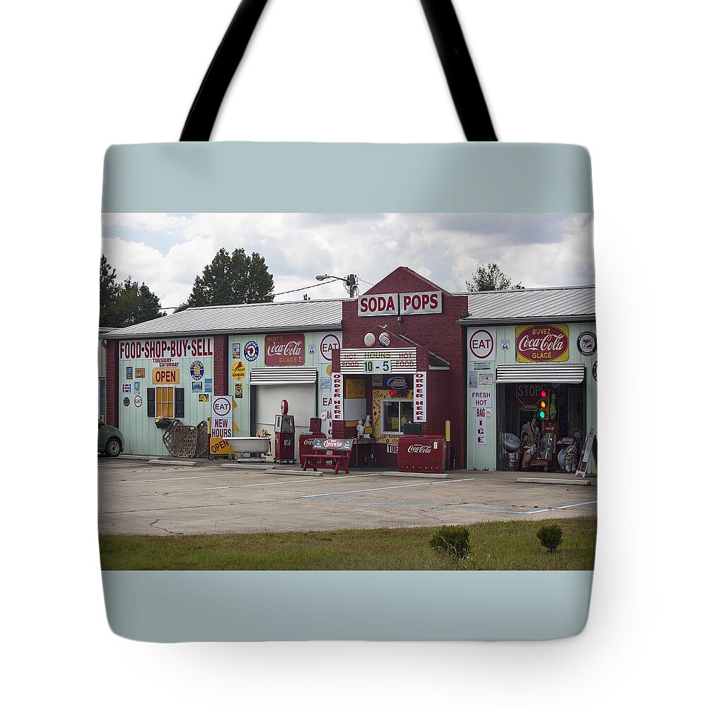 Photograph Tote Bag featuring the photograph Soda Pops by Suzanne Gaff