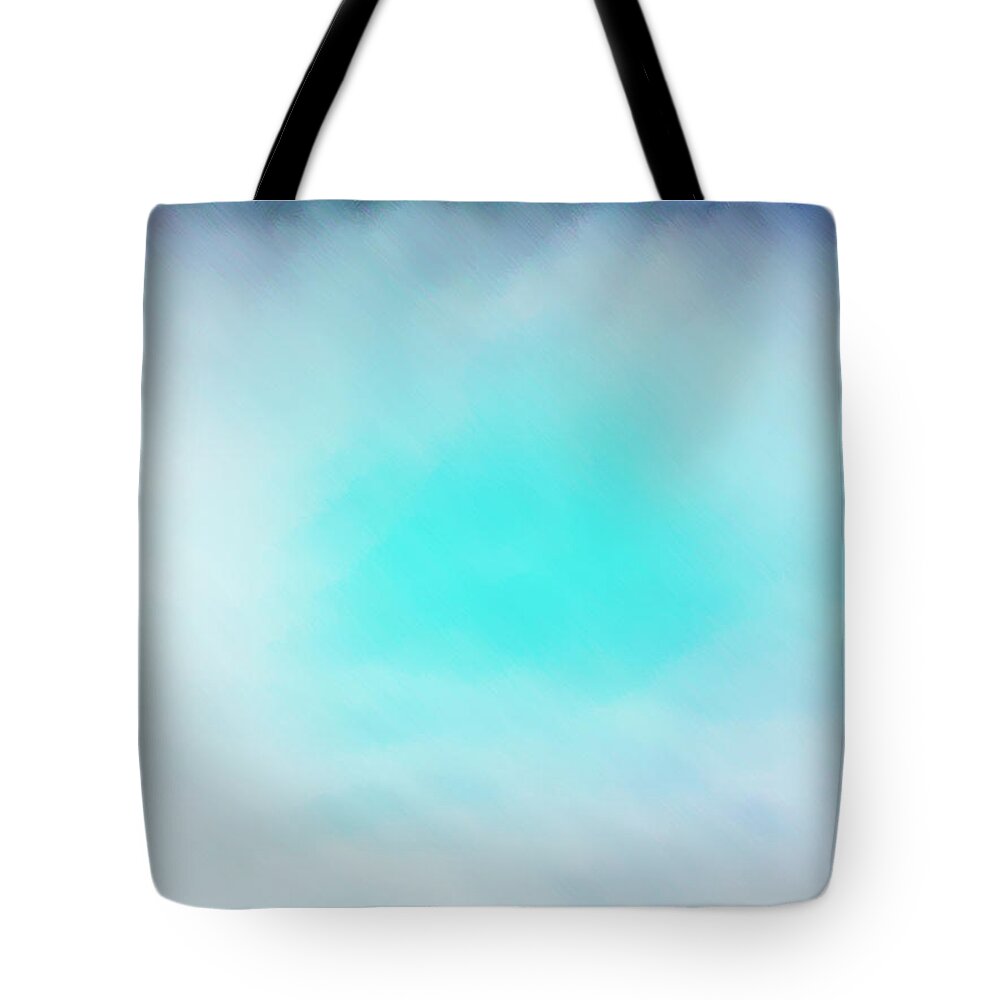 Soft Tote Bag featuring the photograph Soft blues by Max Mullins