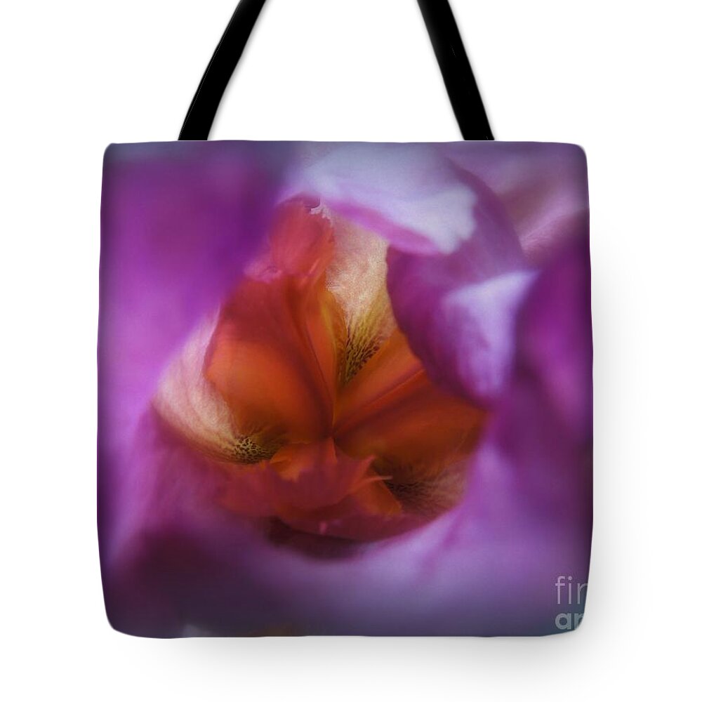 Soft Tote Bag featuring the photograph Soft Colors Iris by Renee Trenholm