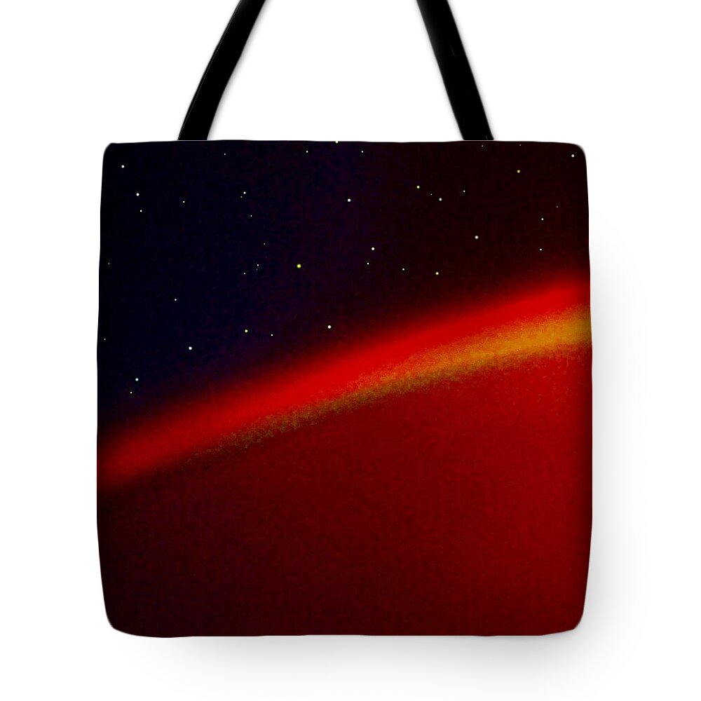Outer Tote Bag featuring the digital art Solitude by Danielle R T Haney