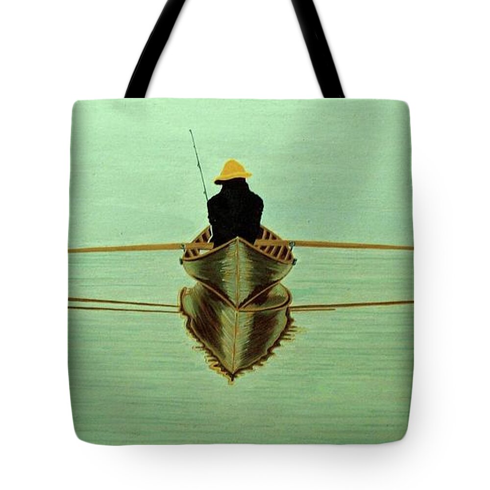 Water Scene Tote Bag featuring the photograph Solitude by Jack Harries
