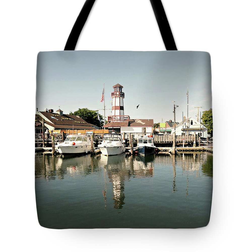 Sono Seaport Tote Bag featuring the photograph SONO Seaport by Diana Angstadt