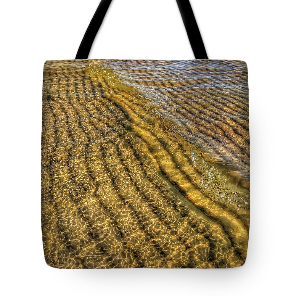 Water Tote Bag featuring the photograph Soothing Waters by Adam Vance