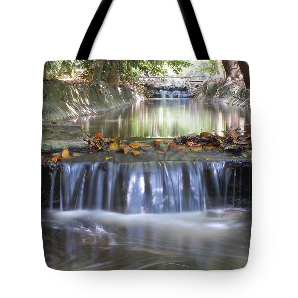 Water Tote Bag featuring the photograph Soothing Waters by Amy Fose