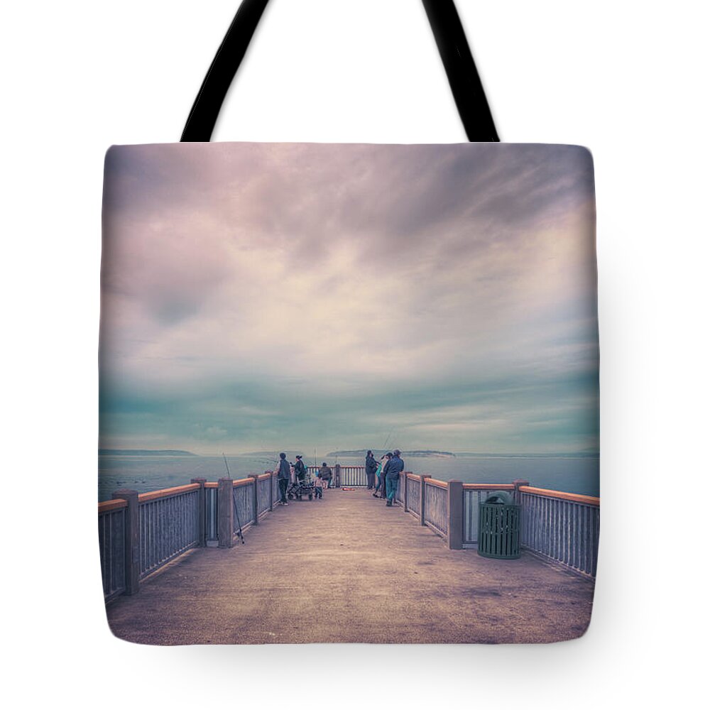 Mukilteo Pier Tote Bag featuring the photograph Soul Power by Spencer McDonald