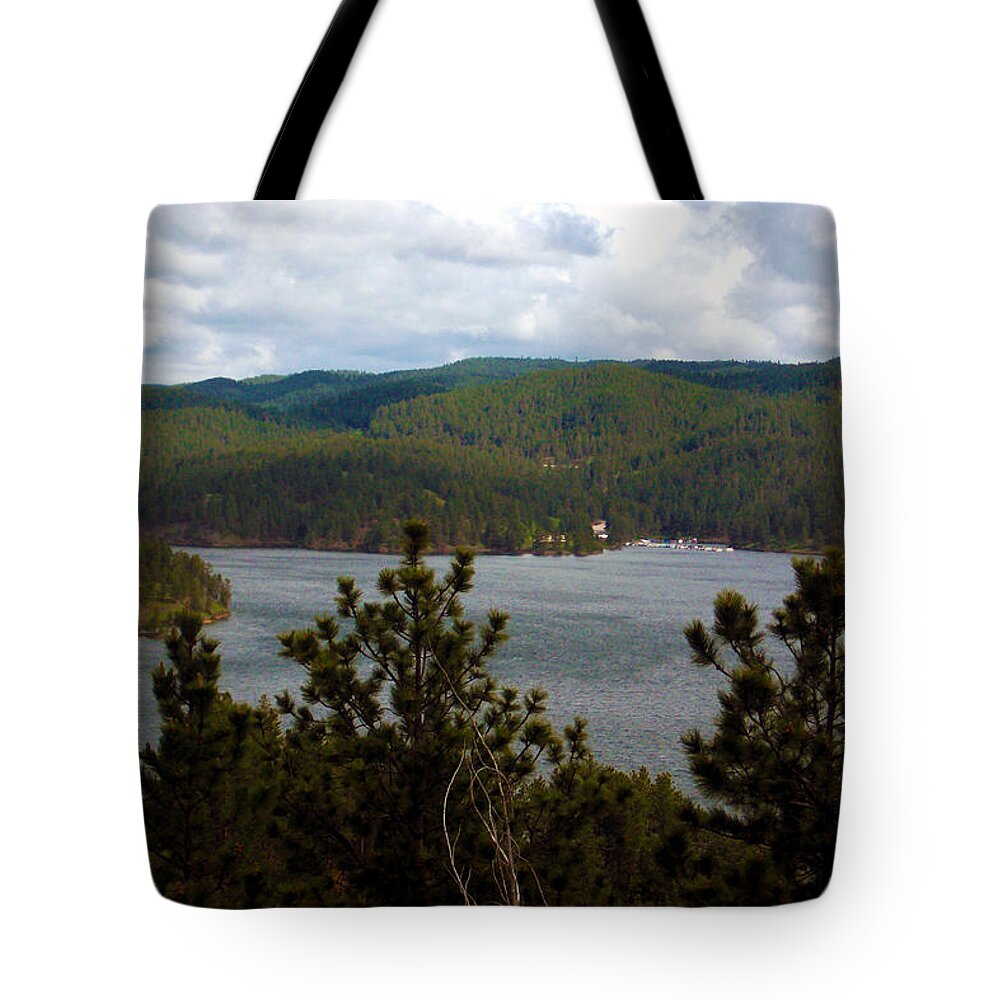 Landscape Tote Bag featuring the photograph South Dakota by Michelle Hoffmann