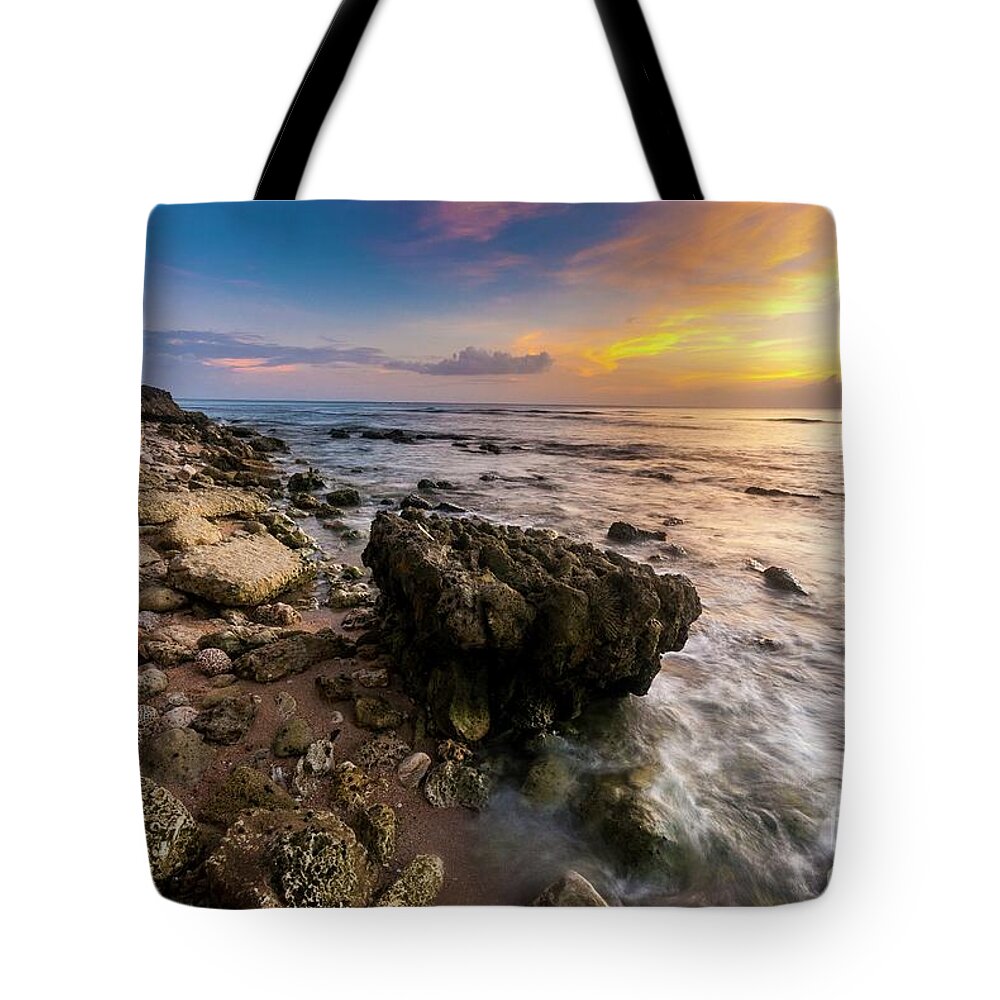  Tote Bag featuring the photograph South Of Speightstown by Hugh Walker